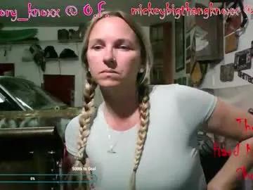 mickey85knoxx — The Hard Knoxx Show - Goal: Blow Job [476 tokens left] #milf #blonde #couple #bwc #bigcock