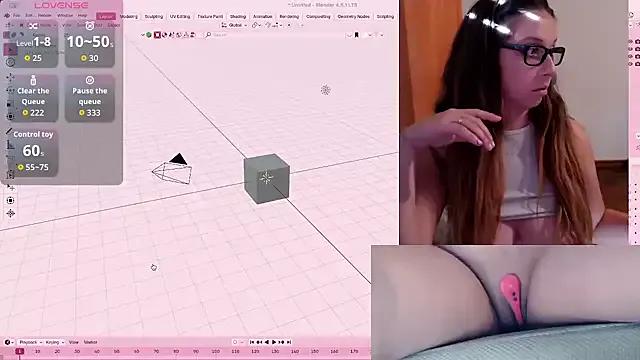 AustrianGirl99 — Die Fuckmachine wird angestartet